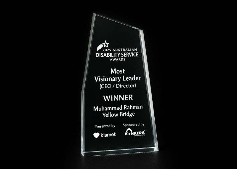 Australian Disability Service Awards 2025 — Most Visionary Leader (Winner)