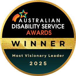 Australian Disability Service Awards 2025 — Most Visionary Leader (Winner)