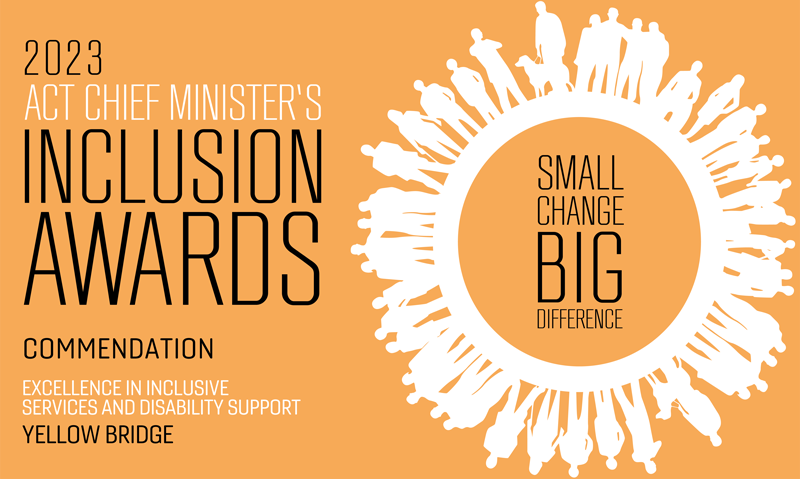 Chief Minister's Inclusion Awards 2023 Commendation