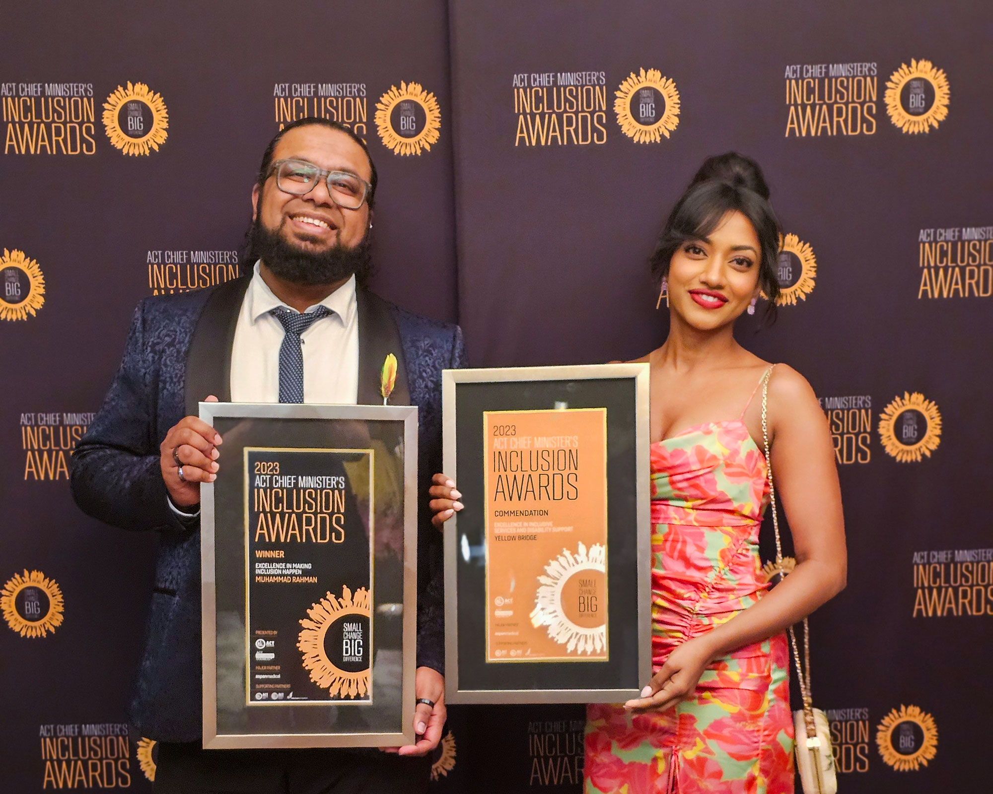 ACT Chief Minister’s Inclusion Awards 2023 — Winners